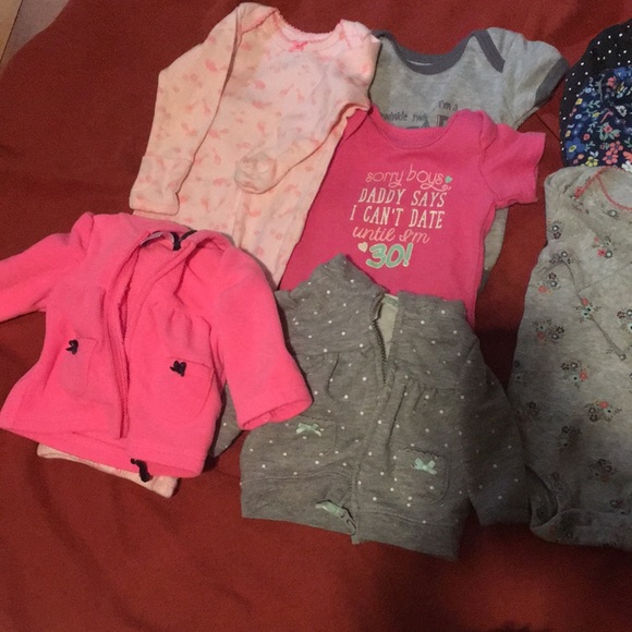 Carter's One Pieces Carters Baby Clothes Newborn Size Gently Worn